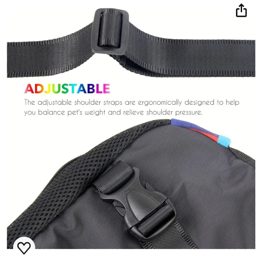 Cat or Dog Adjustable Backpack Carrier